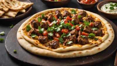 Kebab cheese naan : notre recette fusion maison entre kebab turc et naan indien au fromage