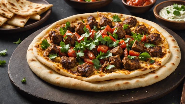 Kebab cheese naan : notre recette fusion maison entre kebab turc et naan indien au fromage